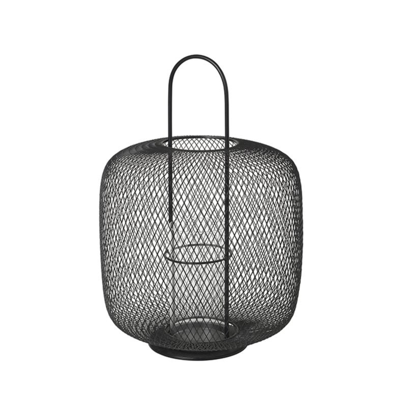 Broste Copenhagen Lanterne ´Boden´ Metal/Glas i Sort ❤ Stort online udvalg i Broste Copenhagen ❤ Billig fragt og hurtig levering 2 - 5 hverdage ❤ Varenummer: BYH-1746133 / Ean: 5710688175635 på lager - Udsalg på Lanterner - Over 350 kendte brands på udsalg