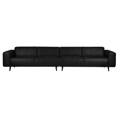 BePureHome Statement Xl 4-pers Sofa 372 cm Suedine - Black ❤ Stort online udvalg i BePureHome ❤ Billig fragt og hurtig levering 2 - 5 hverdage ❤ Varenummer: BYH-2180524 / Ean: 8714713091256 på lager - Udsalg på Sofa - Over 324 kendte brands på udsalg