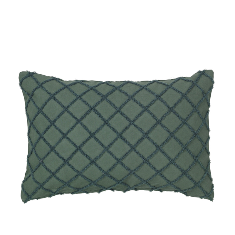 Broste Copenhagen Pudebetræk ´Magne´ Bomuld i Army Grøn ❤ Stort online udvalg i Broste Copenhagen ❤ Billig fragt og hurtig levering 2 - 5 hverdage ❤ Varenummer: BYH-1746206 / Ean: 5710688176625 på lager - Udsalg på Puder - Over 434 design mærker på udsalg