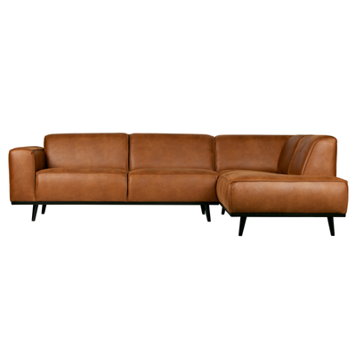 BePureHome Statement Hjørnesofa Højrevendt Økolæder - Cognac ❤ Stort online udvalg i BePureHome ❤ Billig fragt og hurtig levering 2 - 5 hverdage ❤ Varenummer: BYH-2180505 / Ean: 8714713088508 på lager - Udsalg på Sofa - Over 785 kendte brands på udsalg
