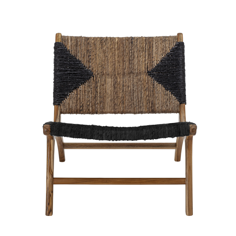 Creative Collection by Bloomingville Grant Lounge Stol - Sort - Teak ❤ Stort online udvalg i Creative Collection by Bloomingville ❤ Billig fragt og hurtig levering 2 - 5 hverdage ❤ Varenummer: BYH-2317172 / Ean: 5711173275588 på lager - Udsalg på Lænestole - Over 785 kendte brands på udsalg