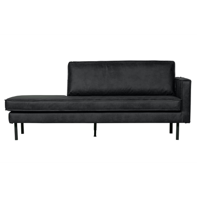 BePureHome Rodeo Daybed Højrevendt - Black ❤ Stort online udvalg i BePureHome ❤ Billig fragt og hurtig levering 2 - 5 hverdage ❤ Varenummer: BYH-2081569 / Ean: 8714713104543 på lager - Udsalg på Daybed - Over 434 design mærker på udsalg