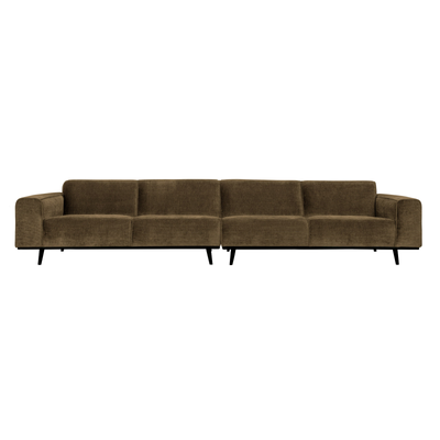 BePureHome Statement Xl 4-pers Sofa 372 cm Flat Rib - Rock ❤ Stort online udvalg i BePureHome ❤ Billig fragt og hurtig levering 2 - 5 hverdage ❤ Varenummer: BYH-2180531 / Ean: 8714713139897 på lager - Udsalg på Sofa - Over 324 kendte brands på udsalg