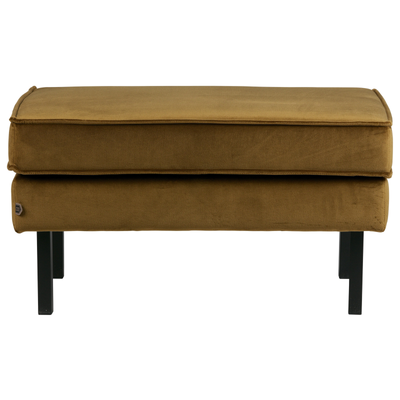 BePureHome Rodeo Puf På Ben Velour - Honey Yellow ❤ Stort online udvalg i BePureHome ❤ Billig fragt og hurtig levering 2 - 5 hverdage ❤ Varenummer: BYH-2185690 / Ean: 8714713082490 på lager - Udsalg på Puf - Over 350 kendte brands på udsalg