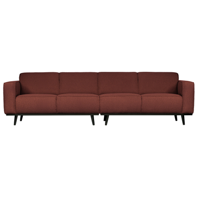 BePureHome Statement 4-pers Sofa 280 cm Boucle - Chestnut ❤ Stort online udvalg i BePureHome ❤ Billig fragt og hurtig levering 2 - 5 hverdage ❤ Varenummer: BYH-2180541 / Ean: 8714713118441 på lager - Udsalg på Sofa - Over 322 kendte brands på udsalg