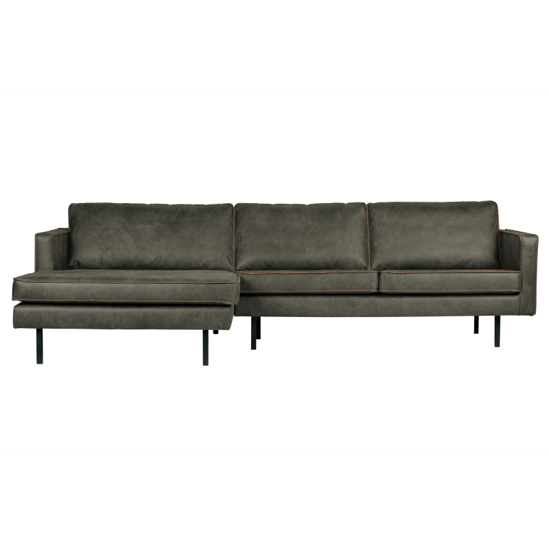BePureHome Rodeo Chaiselong Venstrevendt - Army ❤ Stort online udvalg i BePureHome ❤ Billig fragt og hurtig levering 2 - 5 hverdage ❤ Varenummer: BYH-2081577 / Ean: 8714713083107 på lager - Udsalg på Sofa - Over 434 design mærker på udsalg