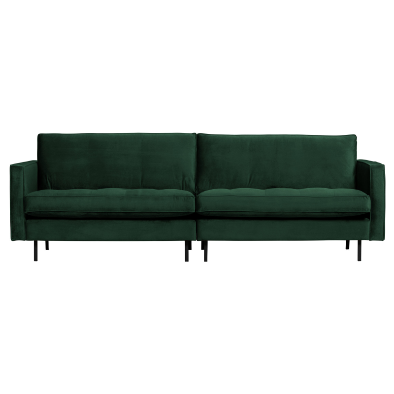 BePureHome Rodeo Classic 3-pers Sofa Velour Forest - Green ❤ Stort online udvalg i BePureHome ❤ Billig fragt og hurtig levering 2 - 5 hverdage ❤ Varenummer: BYH-2185611 / Ean: 8714713107094 på lager - Udsalg på Sofa - Over 857 kendte brands på udsalg