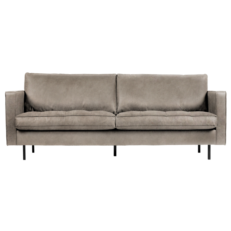 BePureHome Rodeo Classic 2,5-pers Sofa Elephant Skin - Beige/Taupe ❤ Stort online udvalg i BePureHome ❤ Billig fragt og hurtig levering 2 - 5 hverdage ❤ Varenummer: BYH-2185653 / Ean: 8714713104581 på lager - Udsalg på Sofa - Over 322 kendte brands på udsalg