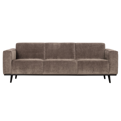 BePureHome Statement 3-pers Sofa 230 cm Flat Rib - Taupe ❤ Stort online udvalg i BePureHome ❤ Billig fragt og hurtig levering 2 - 5 hverdage ❤ Varenummer: BYH-2180471 / Ean: 8714713139613 på lager - Udsalg på Sofa - Over 785 kendte brands på udsalg