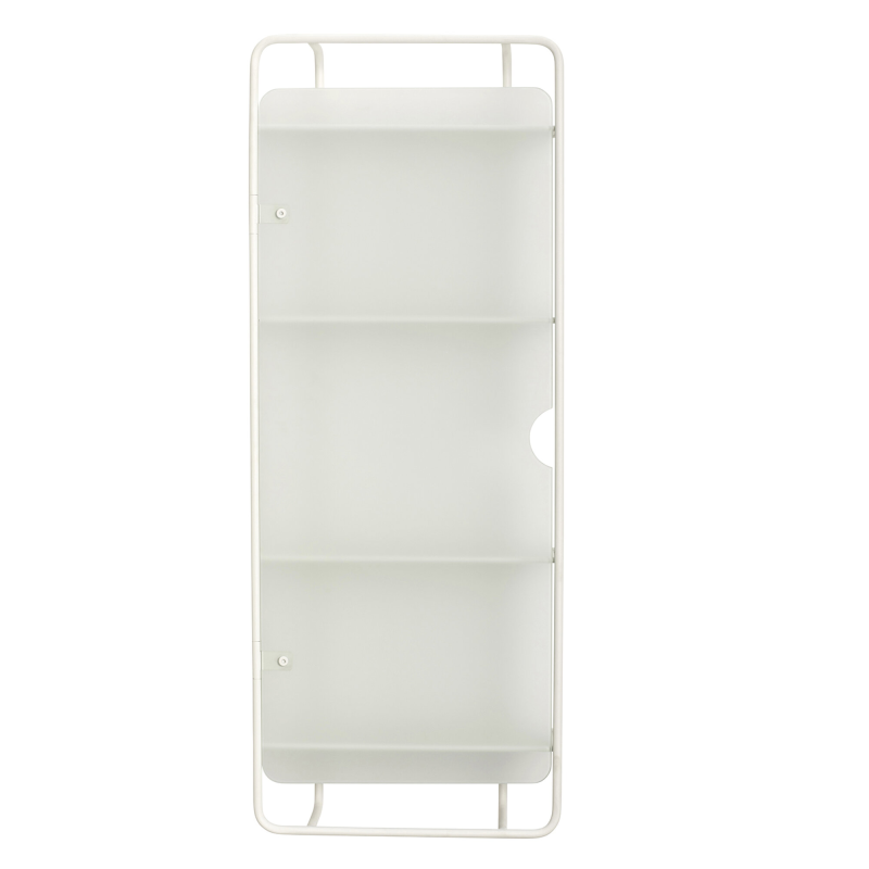 Hübsch Interiør Form - Vægreol i Hvid Glas/Metal ❤ Stort online udvalg i Hübsch Interiør ❤ Billig fragt og hurtig levering 2 - 5 hverdage ❤ Varenummer: BYH-1712075 / Ean: 5712772070154 på lager - Udsalg på Reoler og Skabe - Over 312 kendte brands på udsalg