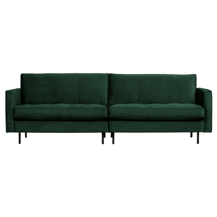 Produktbillede af Rodeo Classic 3-pers Sofa Velour Forest Green på tilbud i høj kvalitet