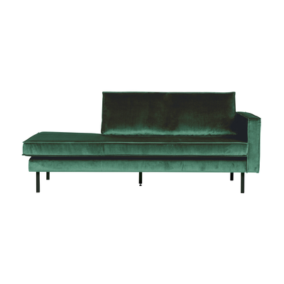 BePureHome Rodeo Daybed Højrevendt Velour - Forrest ❤ Stort online udvalg i BePureHome ❤ Billig fragt og hurtig levering 2 - 5 hverdage ❤ Varenummer: BYH-2185642 / Ean: 8714713073474 på lager - Udsalg på Daybed - Over 324 kendte brands på udsalg