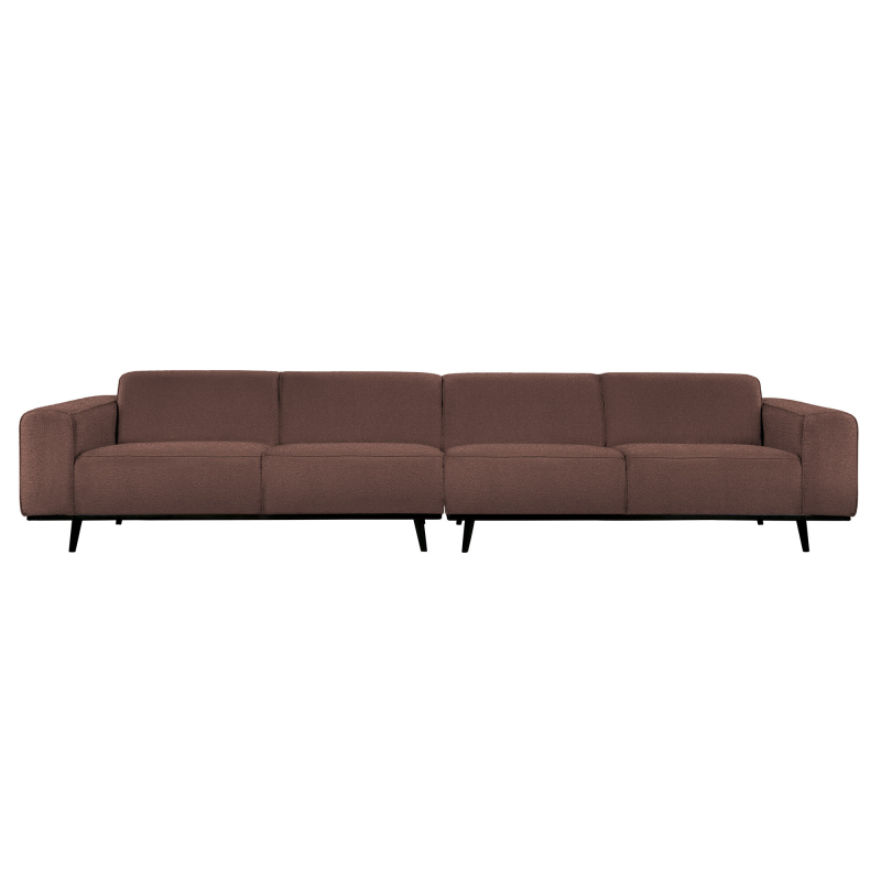BePureHome Statement Xl 4-pers Sofa 372 cm Boucle - Coffee ❤ Stort online udvalg i BePureHome ❤ Billig fragt og hurtig levering 2 - 5 hverdage ❤ Varenummer: BYH-2180528 / Ean: 8714713118380 på lager - Udsalg på Sofa - Over 324 kendte brands på udsalg