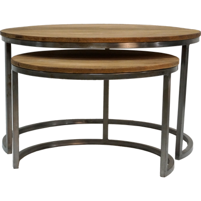 Trademark Living Sofabord 2 stk i træ ❤ Stort online udvalg i Trademark Living ❤ Billig fragt og hurtig levering 2 - 5 hverdage ❤ Varenummer: BYH-1763411 / Ean: 5740002200750 på lager - Udsalg på Sofaborde - Over 360 kendte mærker på udsalg