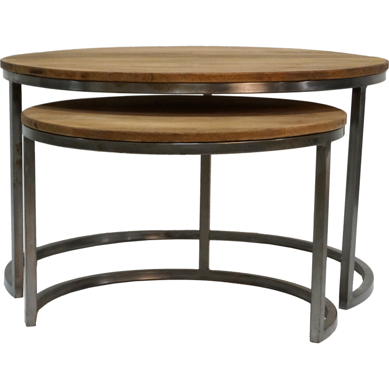 Trademark Living Sofabord 2 stk i træ ❤ Stort online udvalg i Trademark Living ❤ Billig fragt og hurtig levering 2 - 5 hverdage ❤ Varenummer: BYH-1763411 / Ean: 5740002200750 på lager - Udsalg på Sofaborde - Over 360 kendte mærker på udsalg