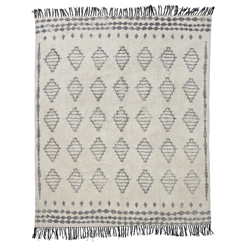 LENE BJERRE Rug - Råhvidt ❤ Stort online udvalg i LENE BJERRE ❤ Billig fragt og hurtig levering 2 - 5 hverdage ❤ Varenummer: BYH-641438 / Ean: på lager - Udsalg på Bomuldstæpper - Over 360 kendte mærker på udsalg
