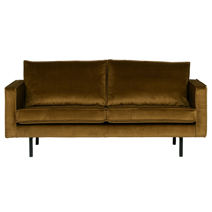 BePureHome Rodeo 2,5-pers Sofa Velour - Honey Yellow ❤ Stort online udvalg i BePureHome ❤ Billig fragt og hurtig levering 2 - 5 hverdage ❤ Varenummer: BYH-2096807 / Ean: 8714713081554 på lager - Udsalg på Sofa - Over 360 kendte mærker på udsalg