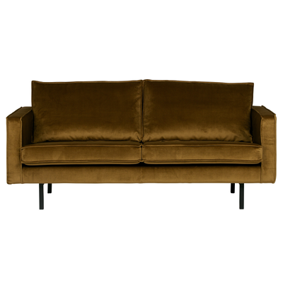 BePureHome Rodeo 2,5-pers Sofa Velour - Honey Yellow ❤ Stort online udvalg i BePureHome ❤ Billig fragt og hurtig levering 2 - 5 hverdage ❤ Varenummer: BYH-2096807 / Ean: 8714713081554 på lager - Udsalg på Sofa - Over 360 kendte mærker på udsalg