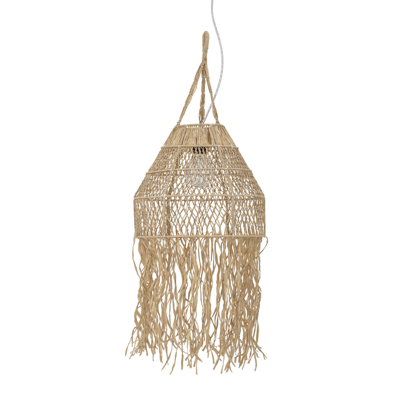 Creative Collection by Bloomingville Thora Pendel - Natur - Raffia ❤ Stort online udvalg i Creative Collection by Bloomingville ❤ Billig fragt og hurtig levering 2 - 5 hverdage ❤ Varenummer: BYH-2317106 / Ean: 5711173268740 på lager - Udsalg på Loftlamper - Over 434 design mærker på udsalg