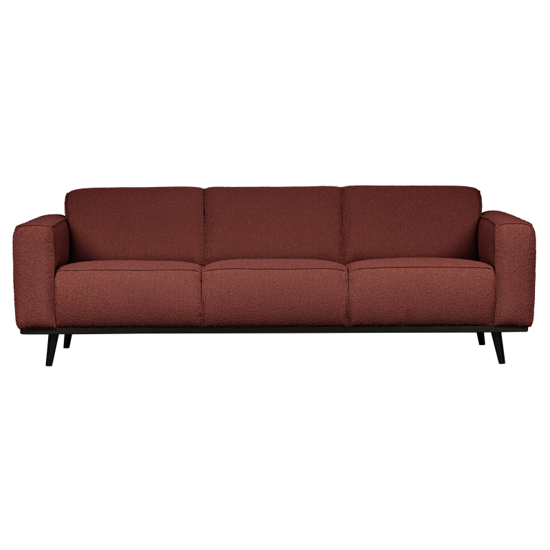 BePureHome Statement 3-pers Sofa 230 cm Boucle - Chestnut ❤ Stort online udvalg i BePureHome ❤ Billig fragt og hurtig levering 2 - 5 hverdage ❤ Varenummer: BYH-2180264 / Ean: 8714713118281 på lager - Udsalg på Sofa - Over 324 kendte brands på udsalg