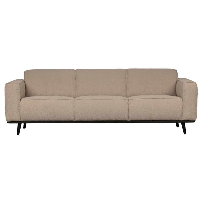 Produktbillede af Statement 3-pers Sofa 230 cm Boucle Beige på tilbud i høj kvalitet