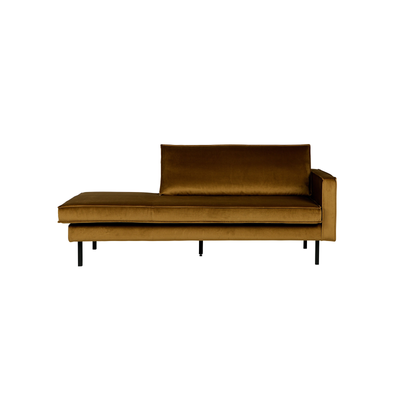 BePureHome Rodeo Daybed Højrevendt Velour - Honey Yellow ❤ Stort online udvalg i BePureHome ❤ Billig fragt og hurtig levering 2 - 5 hverdage ❤ Varenummer: BYH-2185640 / Ean: 8714713081608 på lager - Udsalg på Daybed - Over 324 kendte brands på udsalg