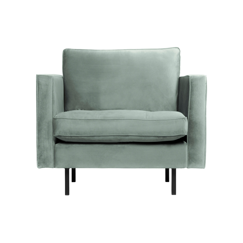 BePureHome Rodeo Classic Lænestol Velour - Mint ❤ Stort online udvalg i BePureHome ❤ Billig fragt og hurtig levering 2 - 5 hverdage ❤ Varenummer: BYH-2185674 / Ean: 8714713106851 på lager - Udsalg på Lænestole - Over 312 kendte brands på udsalg