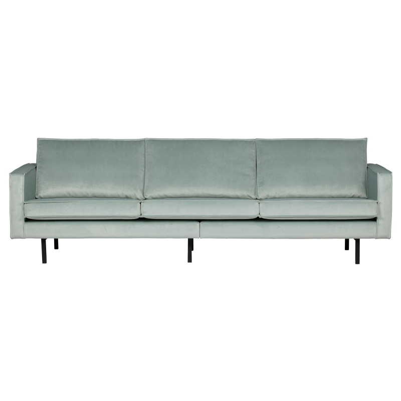BePureHome Rodeo 3-pers Sofa Velour - Mint ❤ Stort online udvalg i BePureHome ❤ Billig fragt og hurtig levering 2 - 5 hverdage ❤ Varenummer: BYH-2185595 / Ean: 8714713065806 på lager - Udsalg på Sofa - Over 785 kendte brands på udsalg
