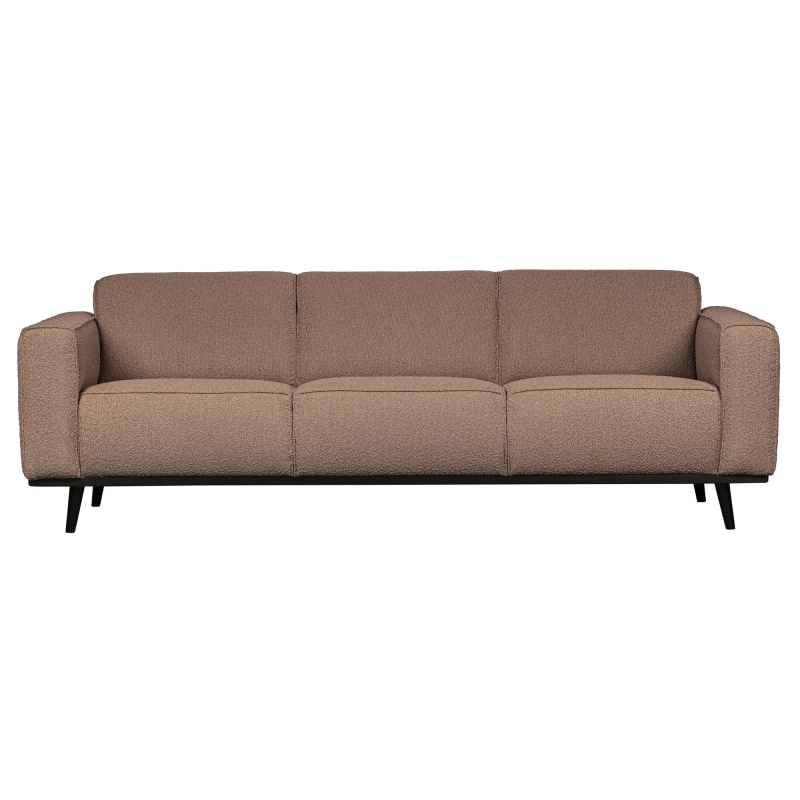 Produktbillede af Statement 3-pers Sofa 230 cm Boucle Nougat på tilbud i høj kvalitet