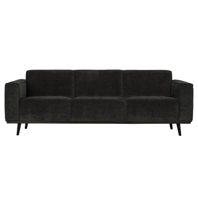BePureHome Statement 3-pers Sofa 230 cm Flat Rib - Graphite ❤ Stort online udvalg i BePureHome ❤ Billig fragt og hurtig levering 2 - 5 hverdage ❤ Varenummer: BYH-2180265 / Ean: 8714713139644 på lager - Udsalg på Sofa - Over 324 kendte brands på udsalg