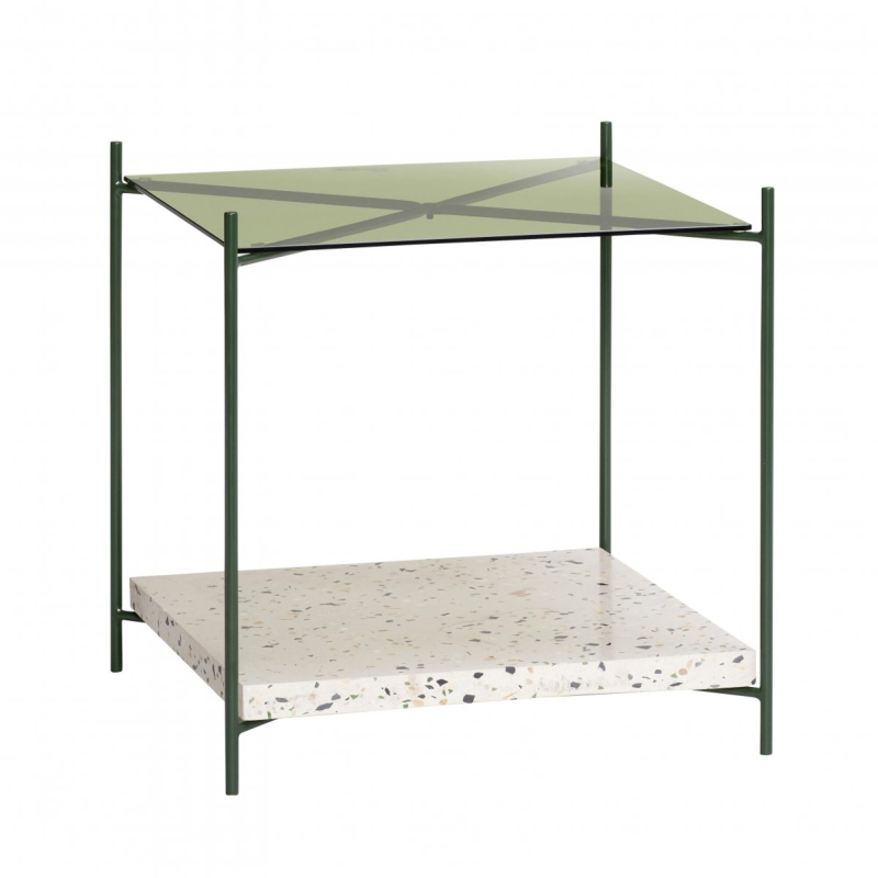 Hübsch Interiør Niche - Bord, i Natur/Grøn Terrazzo ❤ Stort online udvalg i Hübsch Interiør ❤ Billig fragt og hurtig levering 2 - 5 hverdage ❤ Varenummer: BYH-2061324 / Ean: 5712772103968 på lager - Udsalg på Borde - Over 434 design mærker på udsalg