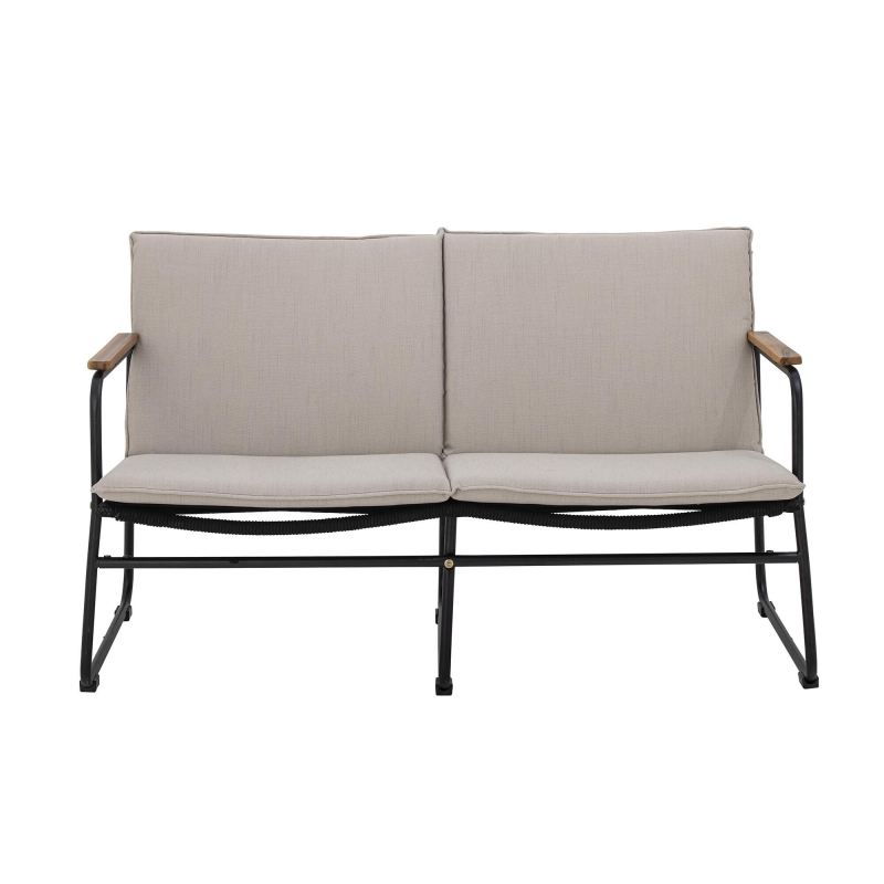 Bloomingville Hampton Sofa i metal - sort ❤ Stort online udvalg i Bloomingville ❤ Billig fragt og hurtig levering 2 - 5 hverdage ❤ Varenummer: BYH-2715826 / Ean: 5711173305490 på lager - Udsalg på Sofa - Over 324 kendte brands på udsalg