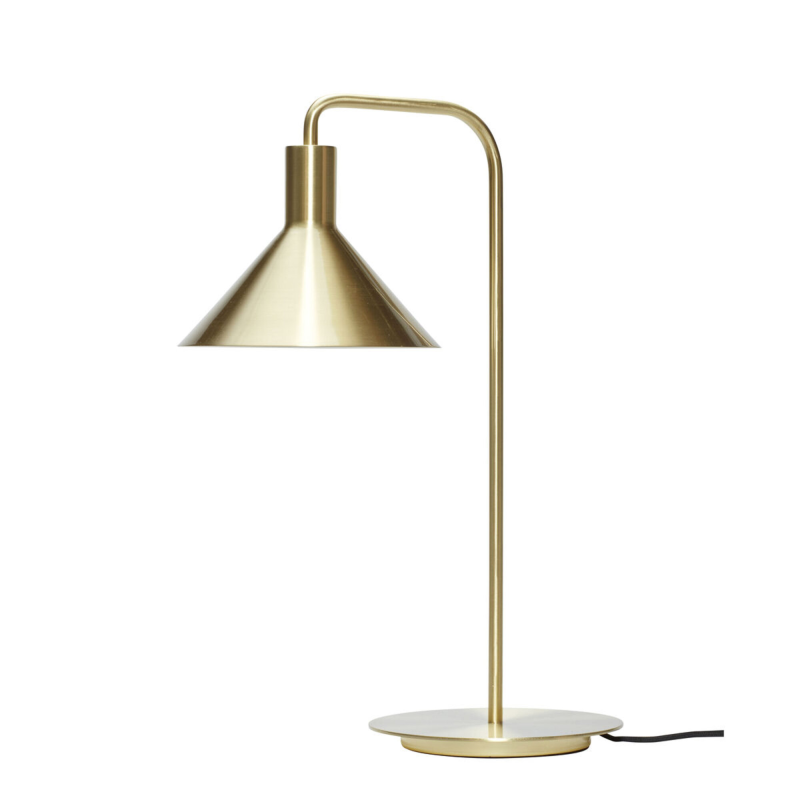 Produktbillede af Solo Bordlampe i messing messing på tilbud i høj kvalitet