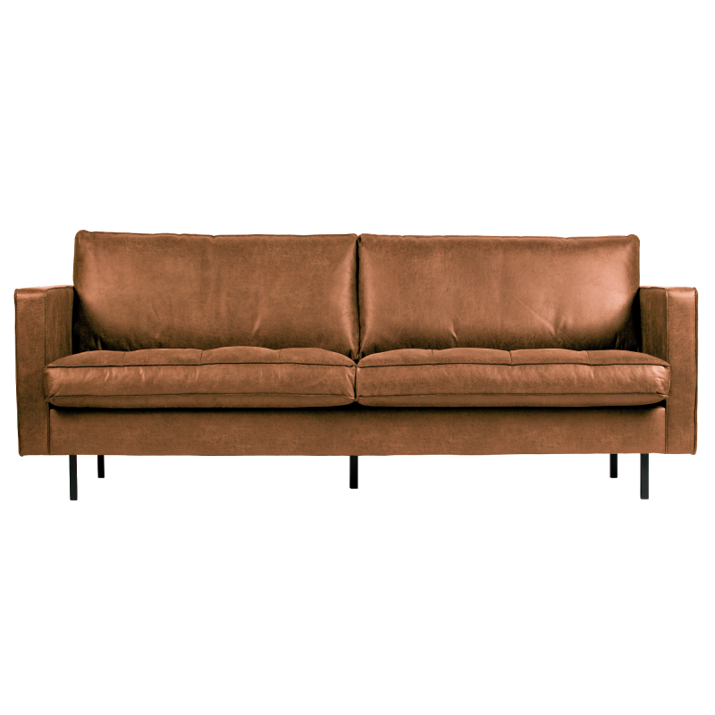 BePureHome Rodeo Classic 2,5-pers Sofa - Cognac ❤ Stort online udvalg i BePureHome ❤ Billig fragt og hurtig levering 2 - 5 hverdage ❤ Varenummer: BYH-2020405 / Ean: 8714713081615 på lager - Udsalg på Sofa - Over 360 kendte mærker på udsalg
