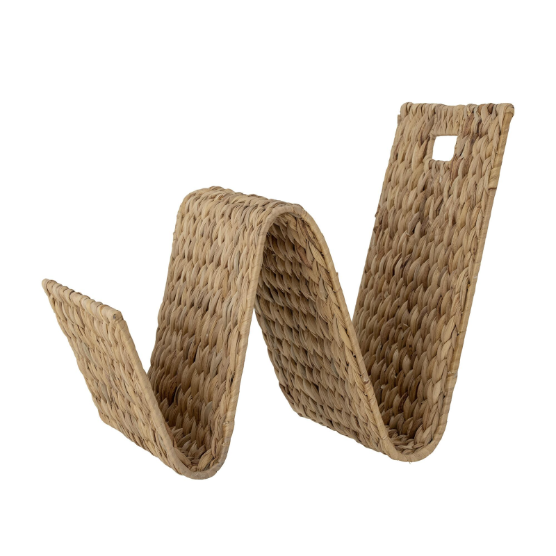 Bloomingville Dex Magasinholder i vandhyacint - natur ❤ Stort online udvalg i Bloomingville ❤ Billig fragt og hurtig levering 2 - 5 hverdage ❤ Varenummer: BYH-2715802 / Ean: 5711173304998 på lager - Udsalg på Opbevaring - Over 785 kendte brands på udsalg