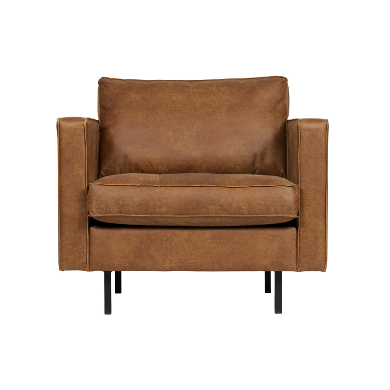 BePureHome Rodeo Classic Lænestol - Cognac ❤ Stort online udvalg i BePureHome ❤ Billig fragt og hurtig levering 2 - 5 hverdage ❤ Varenummer: BYH-2081573 / Ean: 8714713082353 på lager - Udsalg på Lænestole - Over 434 design mærker på udsalg
