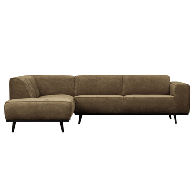 BePureHome Statement Hjørnesofa Venstrevendt Flat Rib - Rock ❤ Stort online udvalg i BePureHome ❤ Billig fragt og hurtig levering 2 - 5 hverdage ❤ Varenummer: BYH-2180485 / Ean: 8714713140046 på lager - Udsalg på Sofa - Over 857 kendte brands på udsalg
