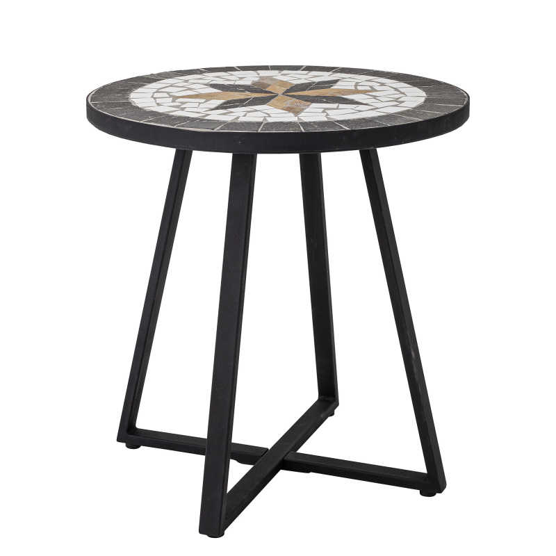 Bloomingville Inaz Sidebord - Sort - Sten ❤ Stort online udvalg i Bloomingville ❤ Billig fragt og hurtig levering 2 - 5 hverdage ❤ Varenummer: BYH-2317132 / Ean: 5711173273713 på lager - Udsalg på Sideborde - Over 434 design mærker på udsalg