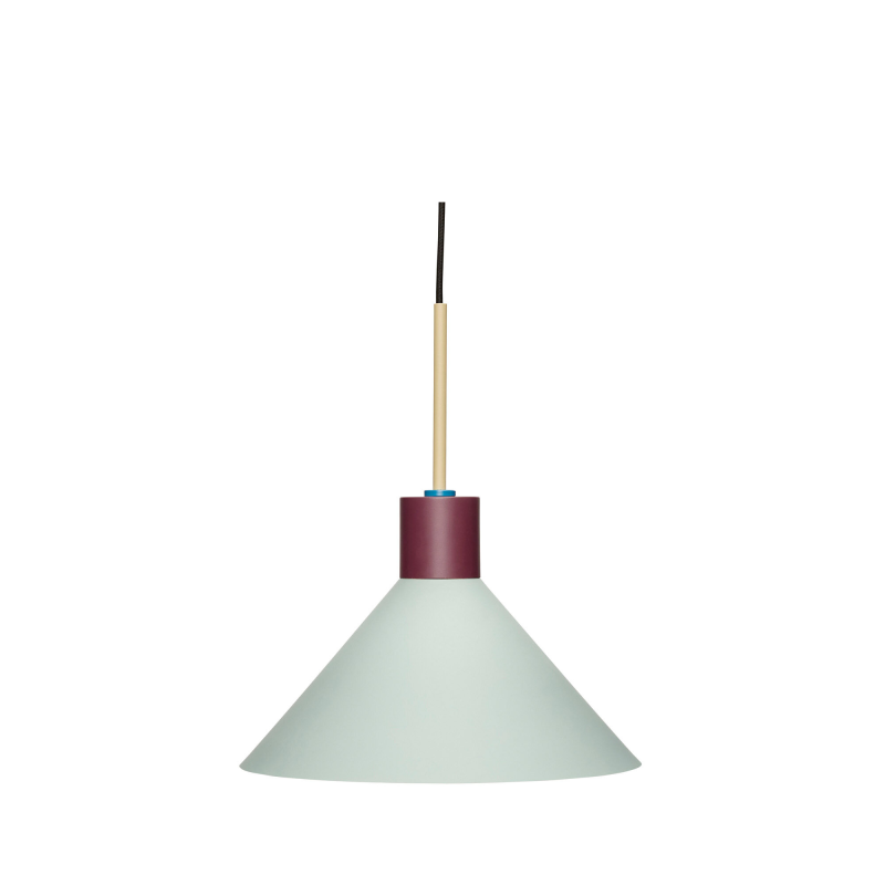 Hübsch Interiør Crayon - Lampe i metal, sand/blå/mint/bordeau ❤ Stort online udvalg i Hübsch Interiør ❤ Billig fragt og hurtig levering 2 - 5 hverdage ❤ Varenummer: BYH-2351020 / Ean: 5712772117491 på lager - Udsalg på Loftlamper - Over 324 kendte brands på udsalg