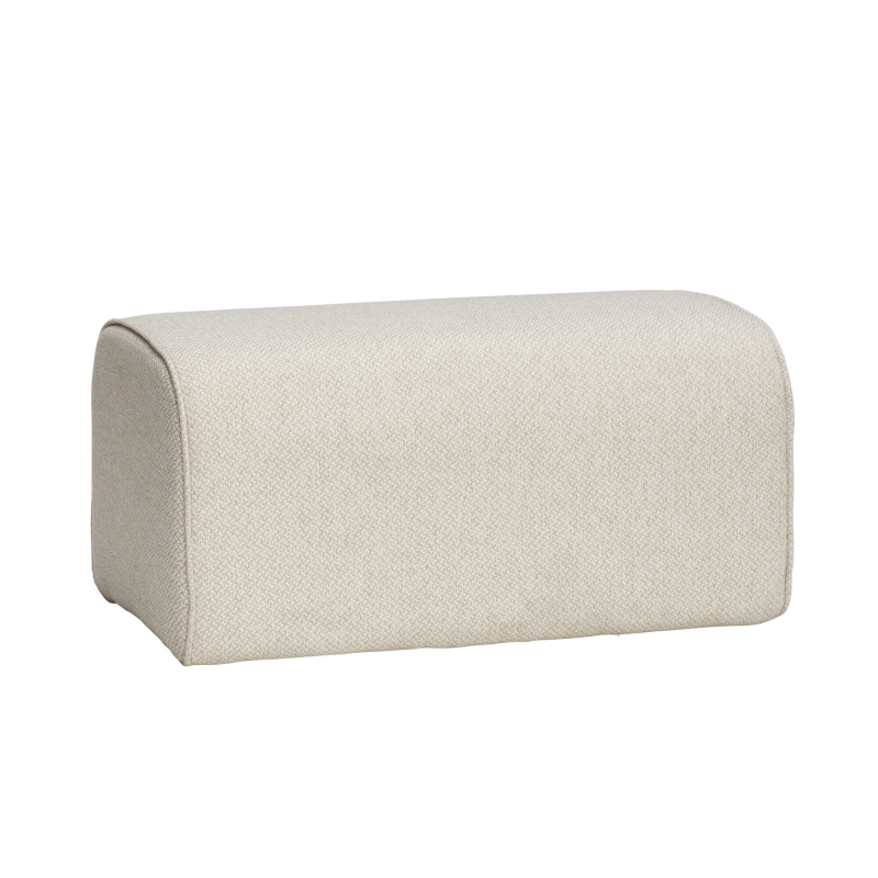Se Mellow ⇒ Puf, i Beige Stof ⇒ Udsalg og Tilbud Nu