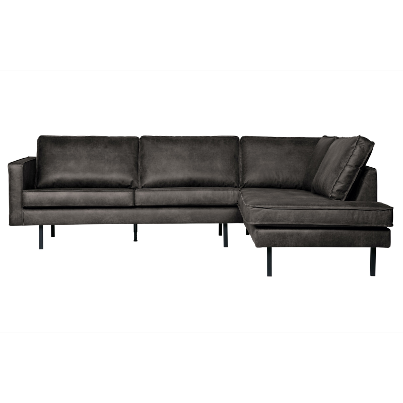 Produktbillede af Rodeo Hjørnesofa Højrevendt Black på tilbud i høj kvalitet