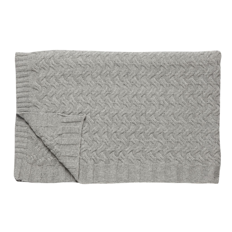 Hübsch Interiør Snuggle - Plaid med mønster i lammeuld, Mørkegrå ❤ Stort online udvalg i Hübsch Interiør ❤ Billig fragt og hurtig levering 2 - 5 hverdage ❤ Varenummer: BYH-612556 / Ean: 5712772042885 på lager - Udsalg på Plaider og sengetæpper - Over 400 kendte brands på udsalg