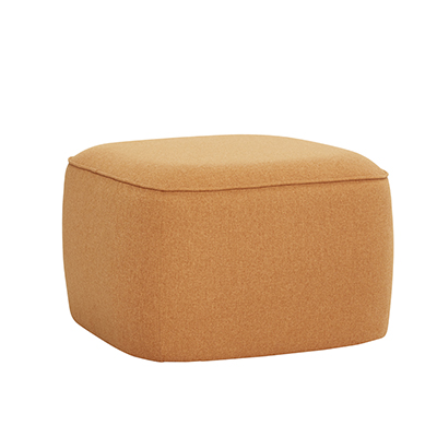 Produktbillede af Cube Puf i orange polyester på tilbud i høj kvalitet
