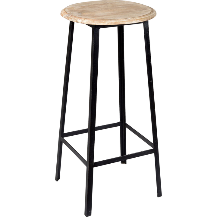 Trademark Living Holly barskammel med træsæde ❤ Stort online udvalg i Trademark Living ❤ Billig fragt og hurtig levering 2 - 5 hverdage ❤ Varenummer: BYH-2289754 / Ean: 5740002212760 på lager - Udsalg på Taburet - Over 434 design mærker på udsalg