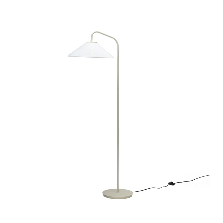 Produktbillede af Solid Gulvlampe Sand Hvid på tilbud i høj kvalitet