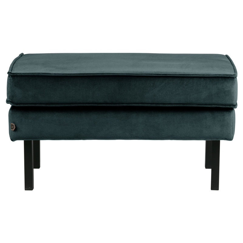 BePureHome Rodeo Puf På Ben Velour - Teal ❤ Stort online udvalg i BePureHome ❤ Billig fragt og hurtig levering 2 - 5 hverdage ❤ Varenummer: BYH-2185695 / Ean: 8714713101566 på lager - Udsalg på Puf - Over 350 kendte brands på udsalg