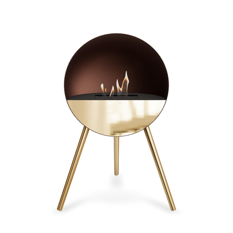 Produktbillede af Mocca biopejs Eye sort og rose gold front ben i rose gold på tilbud i høj kvalitet