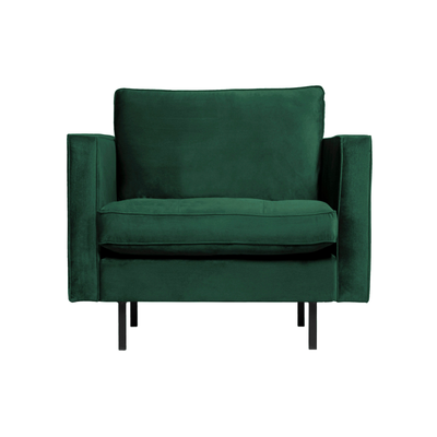 BePureHome Rodeo Classic Lænestol Velour Forest - Green ❤ Stort online udvalg i BePureHome ❤ Billig fragt og hurtig levering 2 - 5 hverdage ❤ Varenummer: BYH-2185676 / Ean: 8714713106783 på lager - Udsalg på Lænestole - Over 312 kendte brands på udsalg