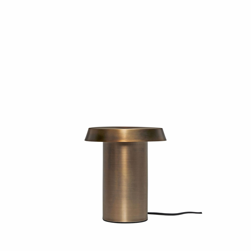 Produktbillede af Keen Bordlampe Bruneret Messing på tilbud i høj kvalitet