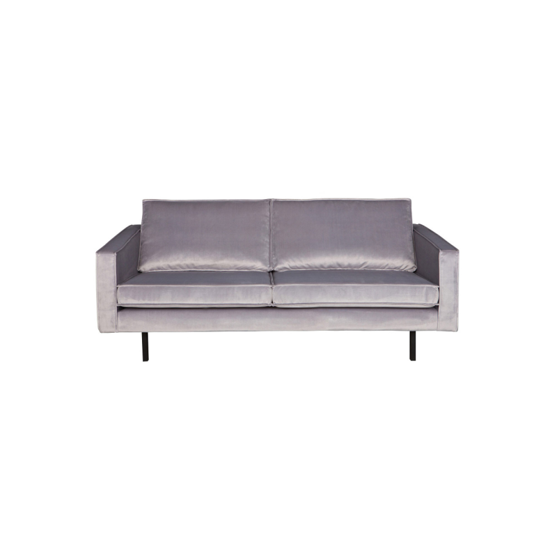 BePureHome Rodeo 2,5-pers Sofa Velour - Light Grey ❤ Stort online udvalg i BePureHome ❤ Billig fragt og hurtig levering 2 - 5 hverdage ❤ Varenummer: BYH-2185590 / Ean: 8714713056729 på lager - Udsalg på Sofa - Over 785 kendte brands på udsalg